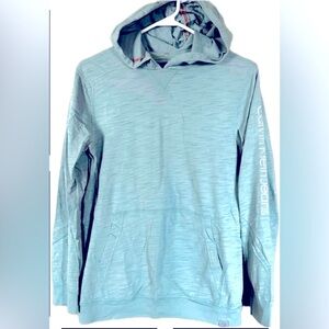 Calvin Klein hooded sweatshirt with large front pocket. Women’s size Large